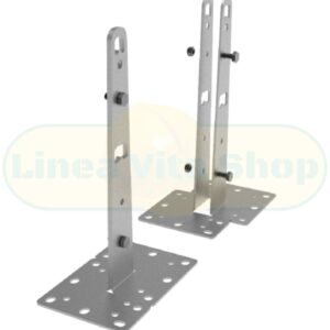 ANCORAGGIO H30/50cm<br>SU BASE PIANA<small><small><br>(codice prodotto: TWIN-PD)<br>(cod. e-commerce: MODENA)</small></small><br><br>