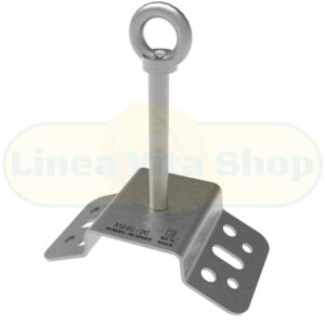ANCOR. DEVIAZ. CADUTA <br> SU PIASTRA PER COLMO H 21cm <small><small><br>(codice prodotto: DC-SC-21) <br> (cod. e-commerce: ASTI) </small></small><br><br>
